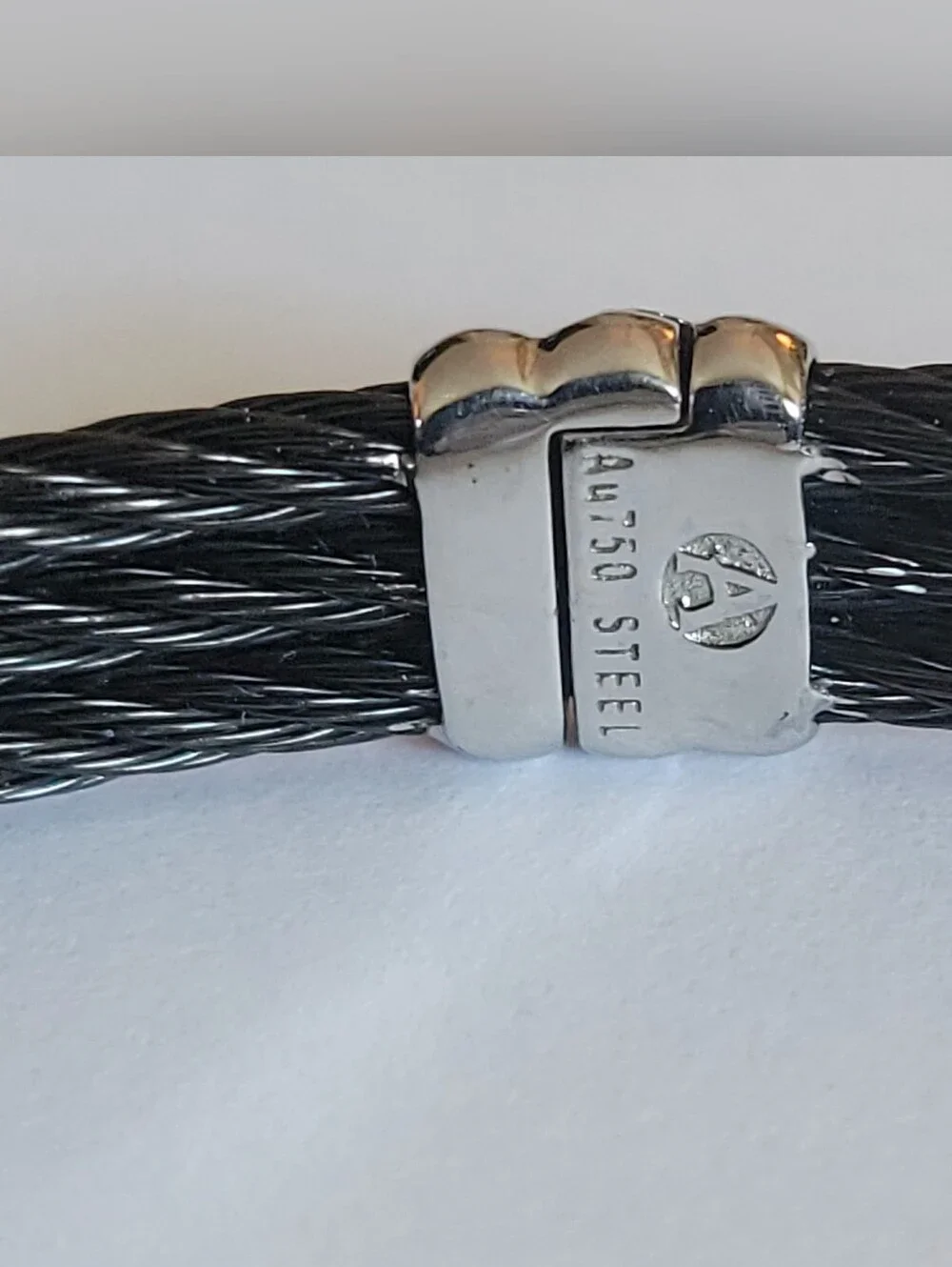 Gorgeous ALOR /Charriol Bracelet- 18k (750) Gold & SS - Picture 7 of 15